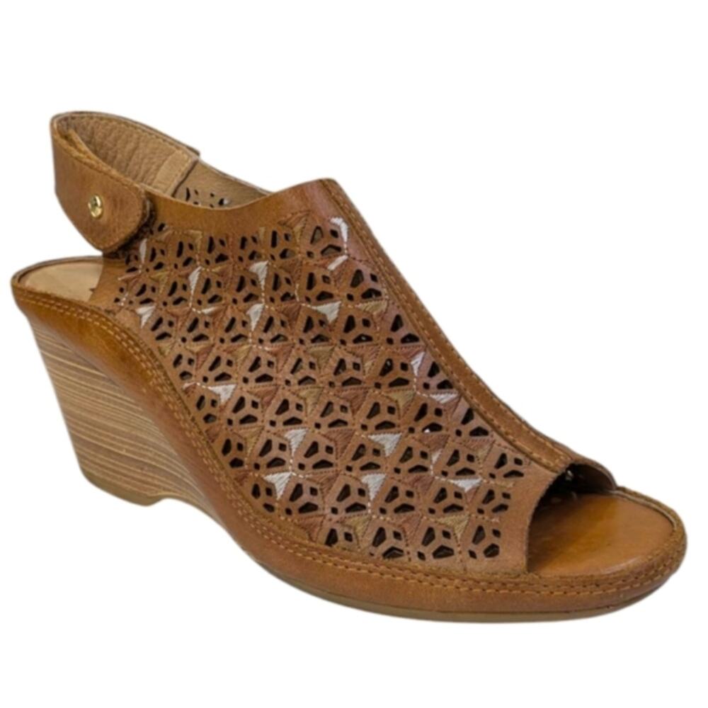 Pikolinos Capri Sandals GUC $180 Size 37 US 6.5/7 S3411
